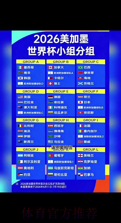 2026世界杯完整赛程详细安排高清直播怎么查